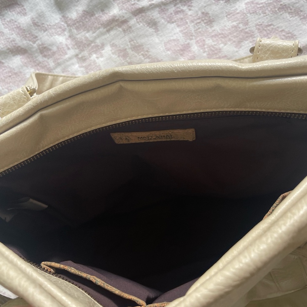 Matt & Nat cream tote bag - Picture 3 of 3
